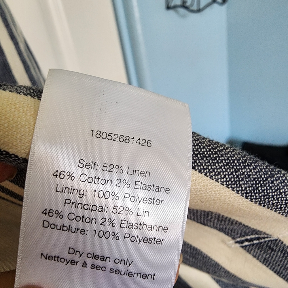 Veronica Beard Geneva Dickey Jacket In Ecru/indigo - Picture 6 of 8